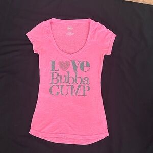 Bubba Gump Pink Graphic Women's Tee
